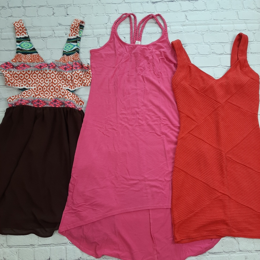 Bundle of 3 dresses